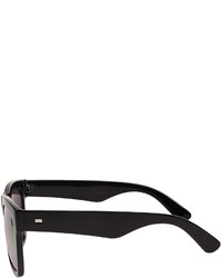 Choies Wayfarer Sunglasses With Yellow Mirror Lens