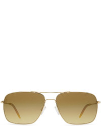 Oliver Peoples Clifton Photochromic Sunglasses Gold