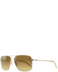 Oliver Peoples Clifton Photochromic Sunglasses Gold