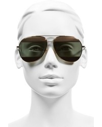 Christian Dior Dior Split 59mm Aviator Sunglasses Dark Gunmetal