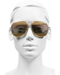 Christian Dior Dior Split 59mm Aviator Sunglasses Dark Gunmetal