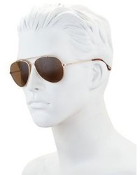 Tom Ford Eyewear Georges 59mm Polarized Navigator Sunglasses, $455 | Saks  Fifth Avenue | Lookastic