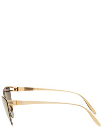 Mykita Gold Bernhard Willhelm Edition Eartha Sunglasses