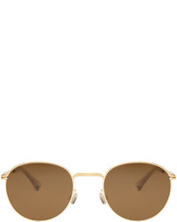 Mykita Gold Jonte Sunglasses