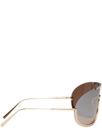 Acne Studios Gold Mask Junior Sunglasses