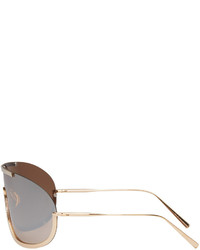 Acne Studios Gold Mask Junior Sunglasses
