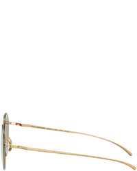 Maison Margiela Gold Mykita Edition Mmesse011 Sunglasses
