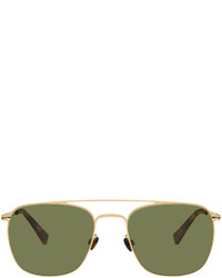 Mykita Gold Torge Lite Sunglasses