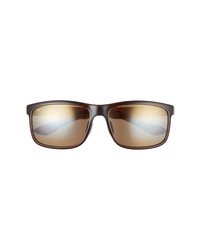 Maui Jim Huelo 58mm Polarizedplus Rectangular Sunglasses