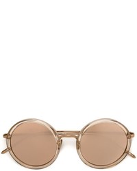 Linda Farrow Round Framed Sunglasses