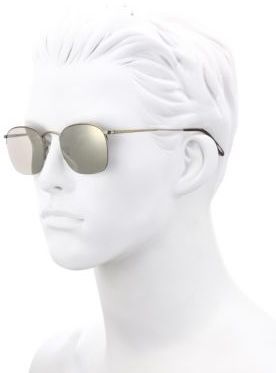 Oliver Peoples Rickman 51mm Square Sunglasses, $340 | Saks Fifth Avenue |  Lookastic