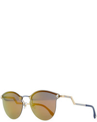 Fendi Rimless Sunglasses With Stepped Arms