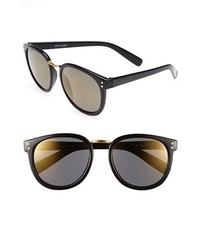 Spitfire Retro Sunglasses Black Gold One Size