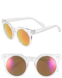 Cat Eye Tildon 45mm Mirrored Sunglasses