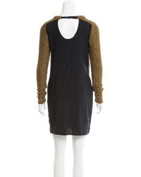 3.1 Phillip Lim Contrast Sweater Dress