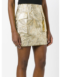 Dsquared2 Textured Metallic Skirt