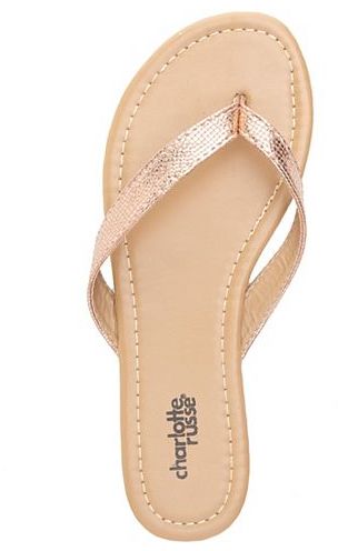 Charlotte russe sale flip flops