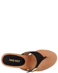 Nine West Elizabell Thong Platform Sandals
