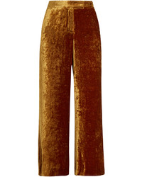 Gold Velvet Pants