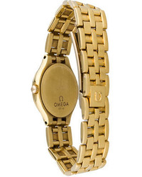 Omega 18k Gold Quartz Watch