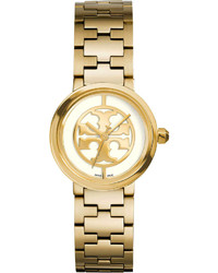 Tory Burch 28mm Reva Golden Bracelet Watch