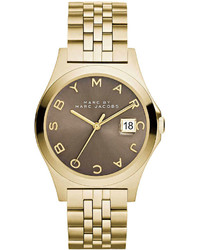 Marc by Marc Jacobs 36mm The Slim Bracelet Watch Goldendirty Martini