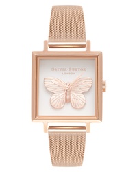 Olivia Burton 3d Butterfly Bracelet Watch