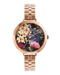 Ted Baker London Ammy Floral Bracelet Watch