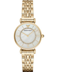 Emporio Armani Ar1907 Gold Plated Stainless Steel Watch