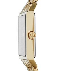 Armani Exchange Ax Rectangular Bracelet Watch 38mm X 32mm