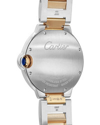 Cartier Ballon Bleu De 366mm 18 Karat Gold And Stainless Watch