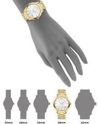 Movado Bellina Goldtone Pvd Stainless Steel Bracelet Watch
