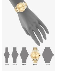 Movado Bold Goldtone Ip Stainless Steel Bracelet Watch