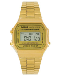 Casio A168wg 9ef Gold Plated Digital Watch