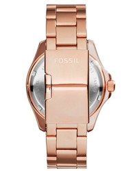 Fossil Cecile Pav Dial Multifunction Bracelet Watch 40mm