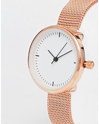 Asos Collection Mesh Skinny Strap Watch