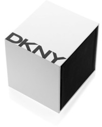 DKNY Crosswalk Crystal Accent Bangle Watch 17mm X 28mm