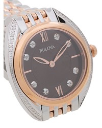 Bulova Diamond Two Tone Bracelet Watch