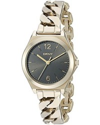 DKNY Ny2425 Parsons Gold Watch