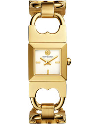 Tory Burch Double T Golden Link Bracelet Watch