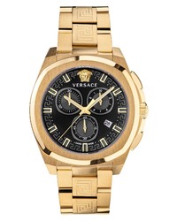 Versace Geo Chronograph Bracelet Watch
