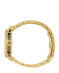 Versace Gold And Gunmetal Palazzo Empire Watch