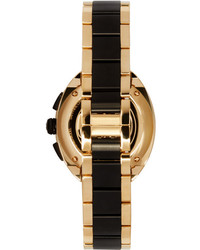 Fendi Gold Black Moto Bugs Watch