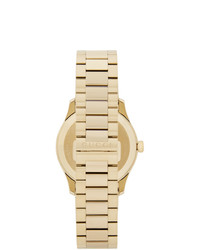 Gucci Gold Pyramid Iconic G Timeless Watch