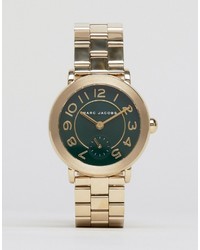 Marc Jacobs Gold Riley Watch Mj3488