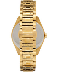 Versace Gold V Vertical Watch