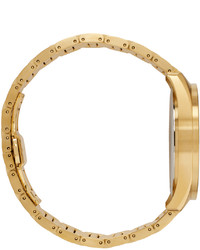 Versace Gold V Vertical Watch