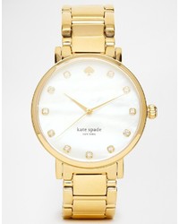 Kate Spade Gramercy Gold Watch