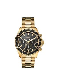 GUESS W0170g2 Trend Gold Chronograph Watch