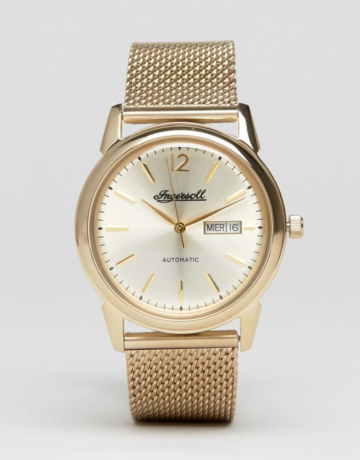 ingersoll watch gold